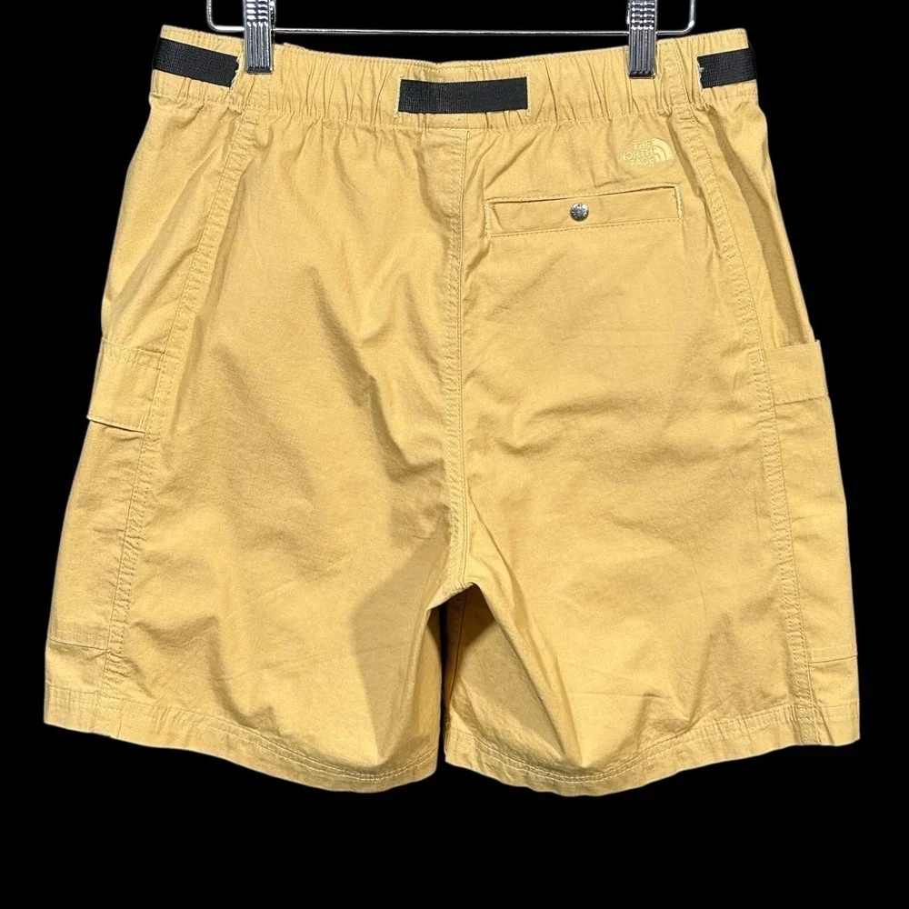 The‎ North Face Men's Outdoor Cargo Shorts Size 30X7 Tan Ripstop Organic Cotton